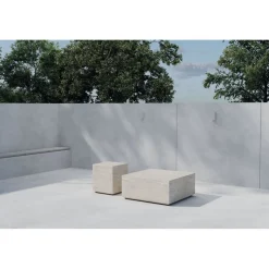 Sohvapöytäsetti ulos Venture Home Lissabon, 2 pöytää, beige