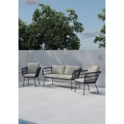 Sohvaryhmä ulos Venture Home Isola, 140x67x71 cm beige