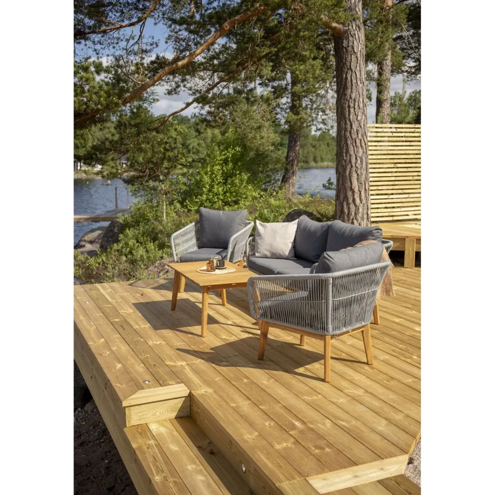 Sohvaryhmä Venture Home Chania harmaa/akaasia