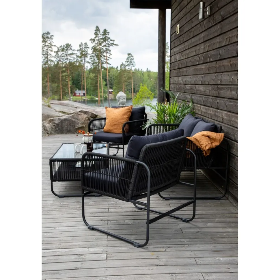 Sohvaryhmä Venture Home Utah musta