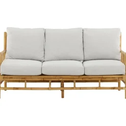 Sohva Venture Home Cane 3:n istuttava bambu/harmaa