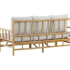 Sohva Venture Home Cane 3:n istuttava bambu/harmaa