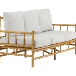 Sohva Venture Home Cane 3:n istuttava bambu/harmaa