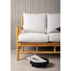 Sohva Venture Home Cane 3:n istuttava bambu/harmaa