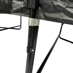 Suorakaide Trampoliini Stratos Premium Black Line, 275x427 cm, sis. portaat ja turvaverkko