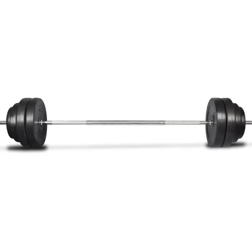 Suora painonnostotanko ja painot, 60kg