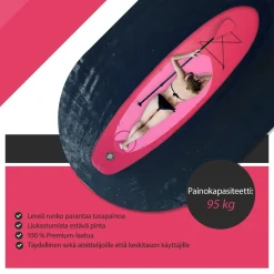 SUP-lautasetti Deep Sea Standard ilmatäytteinen 275 cm 15 PSI eri värejä