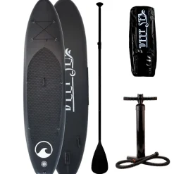 SUP-lautasetti Deep Sea XXL ilmatäytteinen 330 cm 15 PSI musta-valkoinen