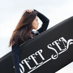 SUP-lautasetti Deep Sea XXL ilmatäytteinen 330 cm 15 PSI musta-valkoinen