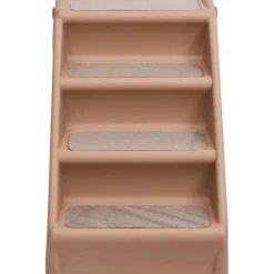 Taitettavat koiran portaat ruskea 62x40x49,5 cm