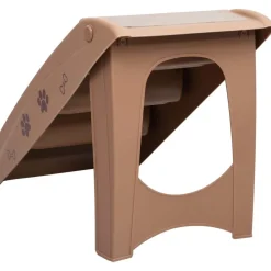Taitettavat koiran portaat ruskea 62x40x49,5 cm