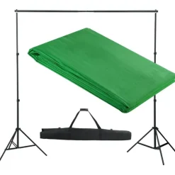 Taustakankaan tukijärjestelmä 300x300 cm vihreä