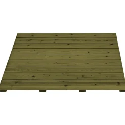Terassielementti Laatta T02 900x900 mm 4 tukirimaa vihreä
