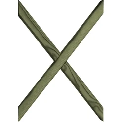 Terassielementti Ristikko puolikasaitaan T35 vihreä
