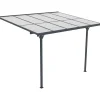 Terassikatos Fornorth 313x254x220-260cm harmaa