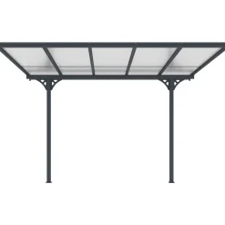 Terassikatos Fornorth 313x254x220-260cm harmaa