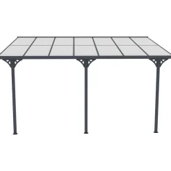 Terassikatos Fornorth, 435x300x225-270 cm, harmaa