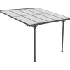 Terassikatos Fornorth 313x300x225-270cm harmaa