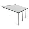 Terassikatos Palram-Canopia Feria 3 x 5,5 m harmaa/kirkas