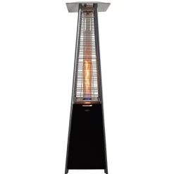 Terassilämmitin FlameTower 185 musta kaasukäyttöinen