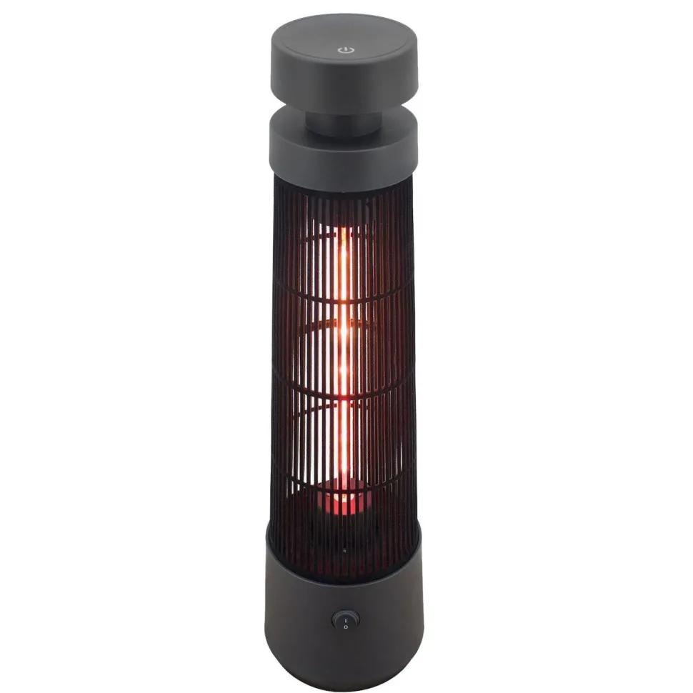 Terassilämmitin HEAT1 Eco High-line Cone pöydän alle 1200W musta