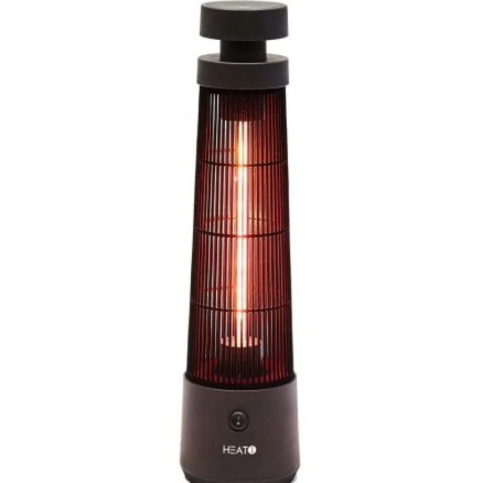 Terassilämmitin HEAT1 Eco High-line Cone pöydän alle 1200W musta
