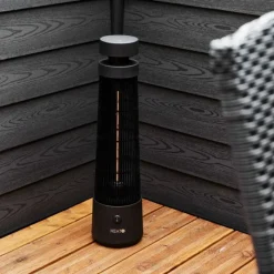 Terassilämmitin HEAT1 Eco High-line Cone pöydän alle 1200W musta