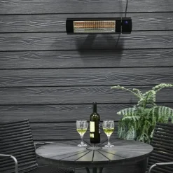 Terassilämmitin HEAT1 Eco High-line 660-2000W kaukosäädin eri värejä