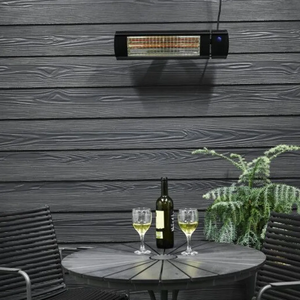 Terassilämmitin HEAT1 Eco High-line 660-2000W kaukosäädin eri värejä
