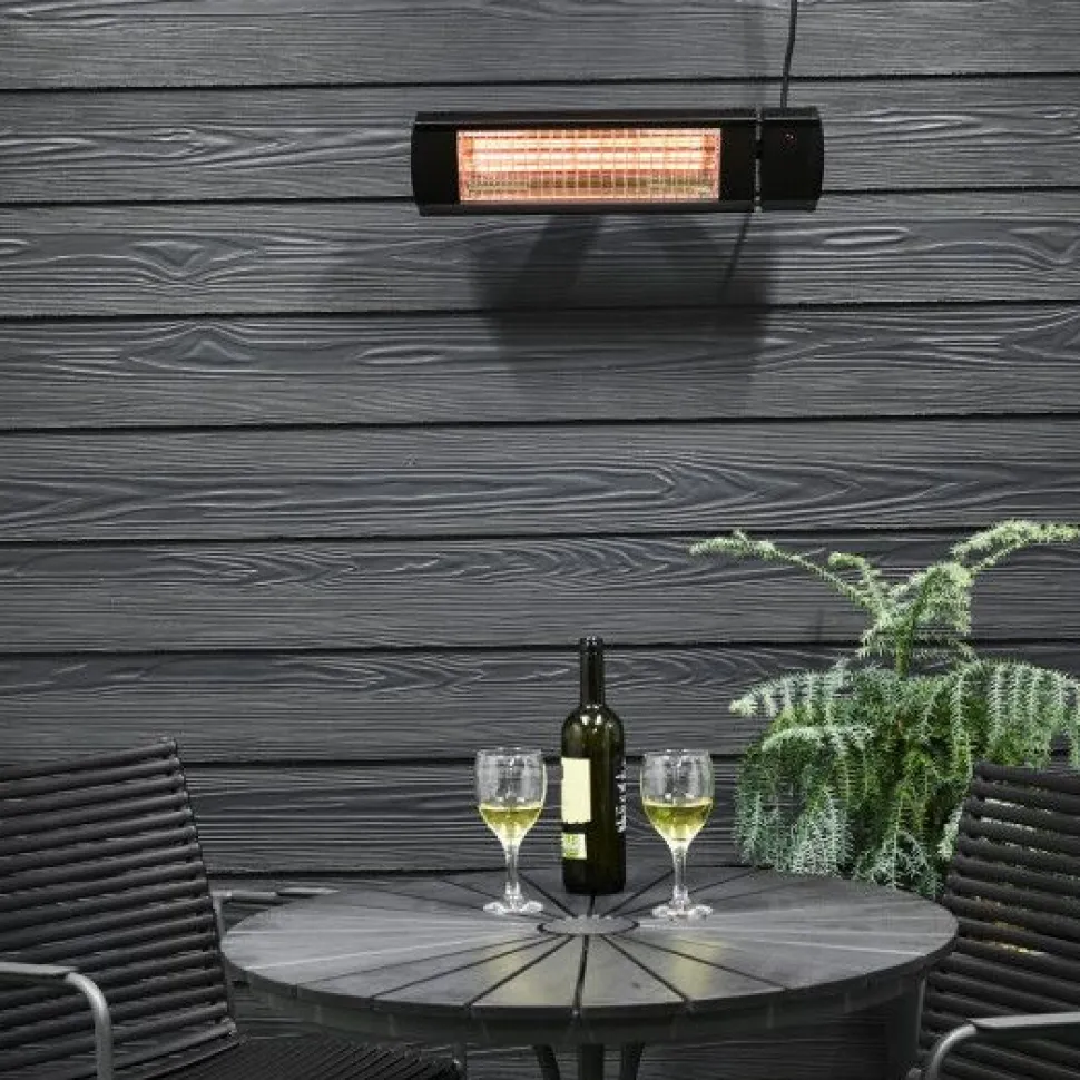 Terassilämmitin HEAT1 Eco High-line 660-2000W kaukosäädin eri värejä