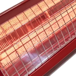 Terassilämmitin HEAT1 Eco High-line 660-2000W kaukosäädin punainen