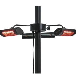 Terassilämmitin HEAT1 Eco High-line 3 x 670W kaukosäädin musta