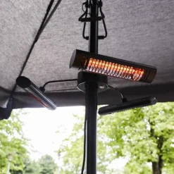 Terassilämmitin HEAT1 Eco High-line 3 x 670W kaukosäädin musta