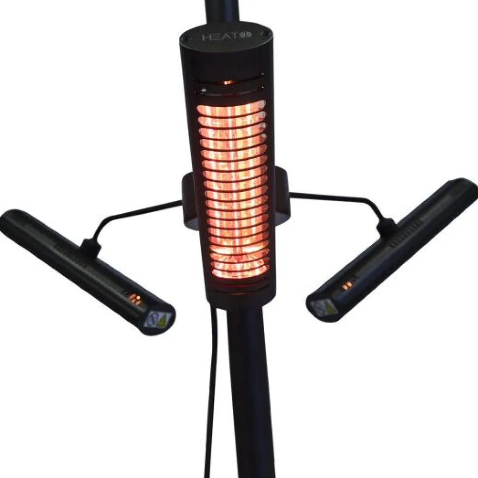 Terassilämmitin HEAT1 Eco High-line 3 x 670W kaukosäädin musta