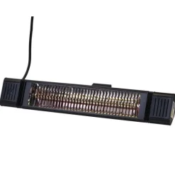 Terassilämmitin HEAT1 Eco Plus-line 2000W kaukosäädin musta