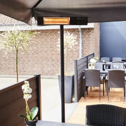 Terassilämmitin Hortus lattiamalli 500/1000/1500W RGT kaukosäädin eri värejä