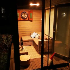 Terassilämmitin Hortus ripustettava malli 2000 W HA sis. kaukosäädin