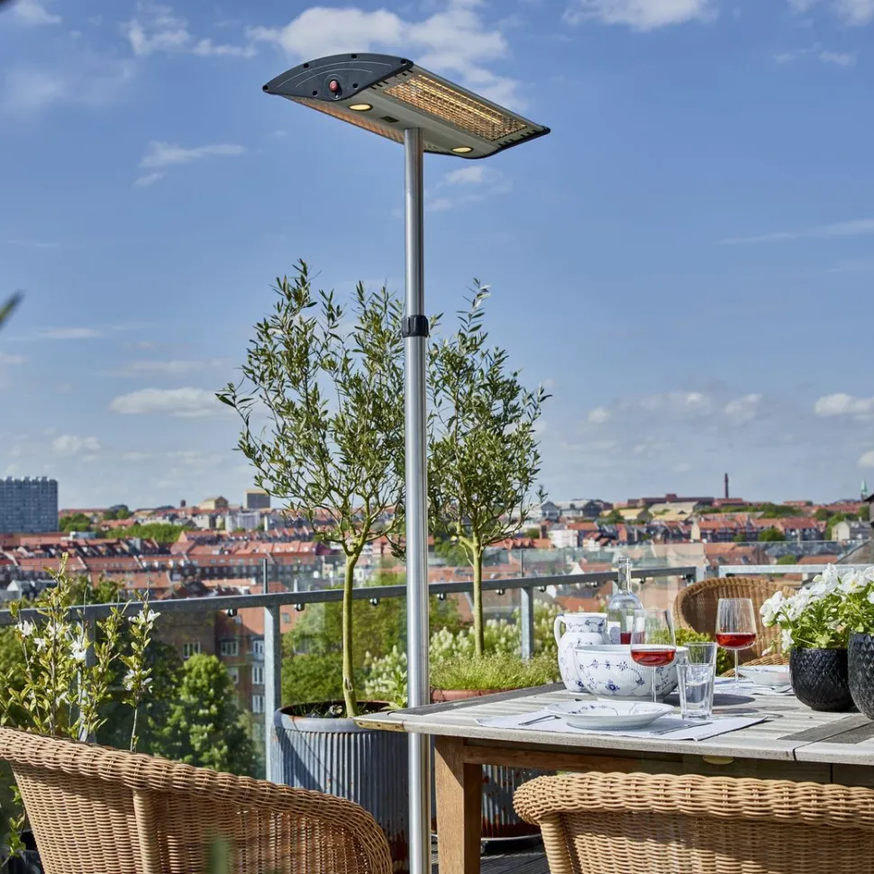 Terassilämmitin Hortus säädettävä lattiamalli 1000/2000 W GT