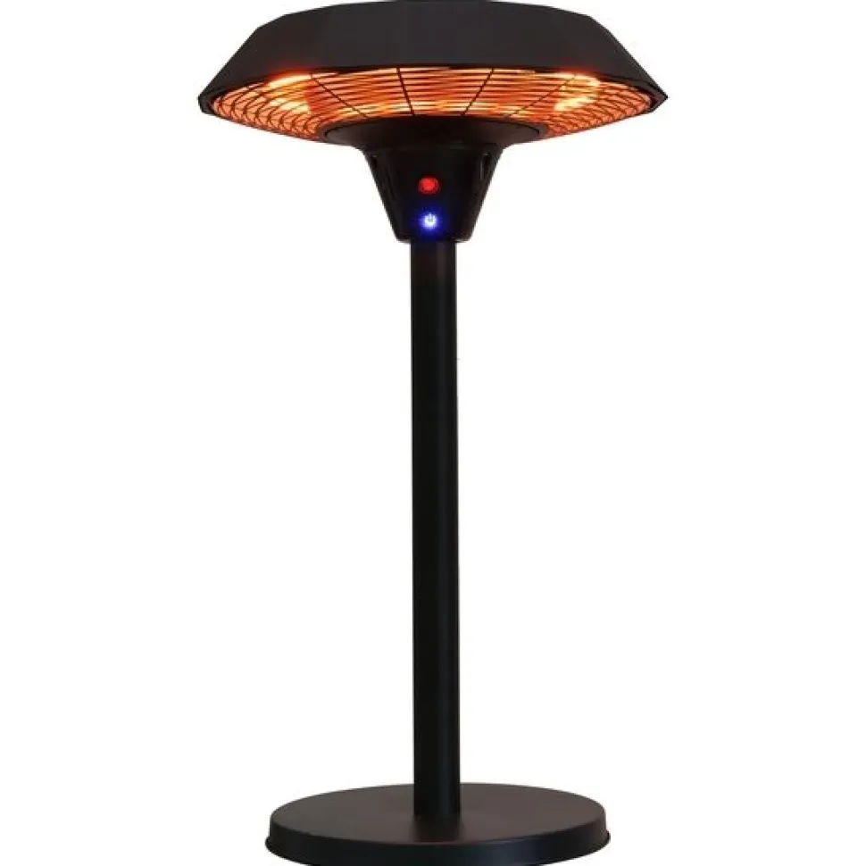Terassilämmitin Hortus Ufo pöytämalli 800/1200/2000 W HA musta