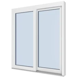 Terassin liukovi Seicom Excellent 184mm, 2-osainen, 3-lasinen, puu, mittatilausovi