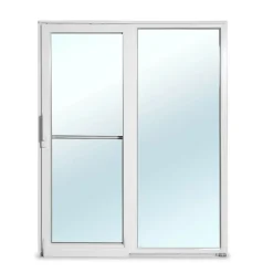 Terassin liukuovi Seicom Portal PSK 200Z A 3K, PVC, 2-osainen, 3-lasinen mittatilausovi