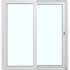 Terassin liukuovi Seicom Superior SU3K PVC 2-osainen 3-lasinen mittatilausovi