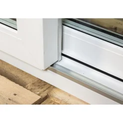 Terassin liukuovi Seicom Superior SU3K PVC 2-osainen 3-lasinen mittatilausovi
