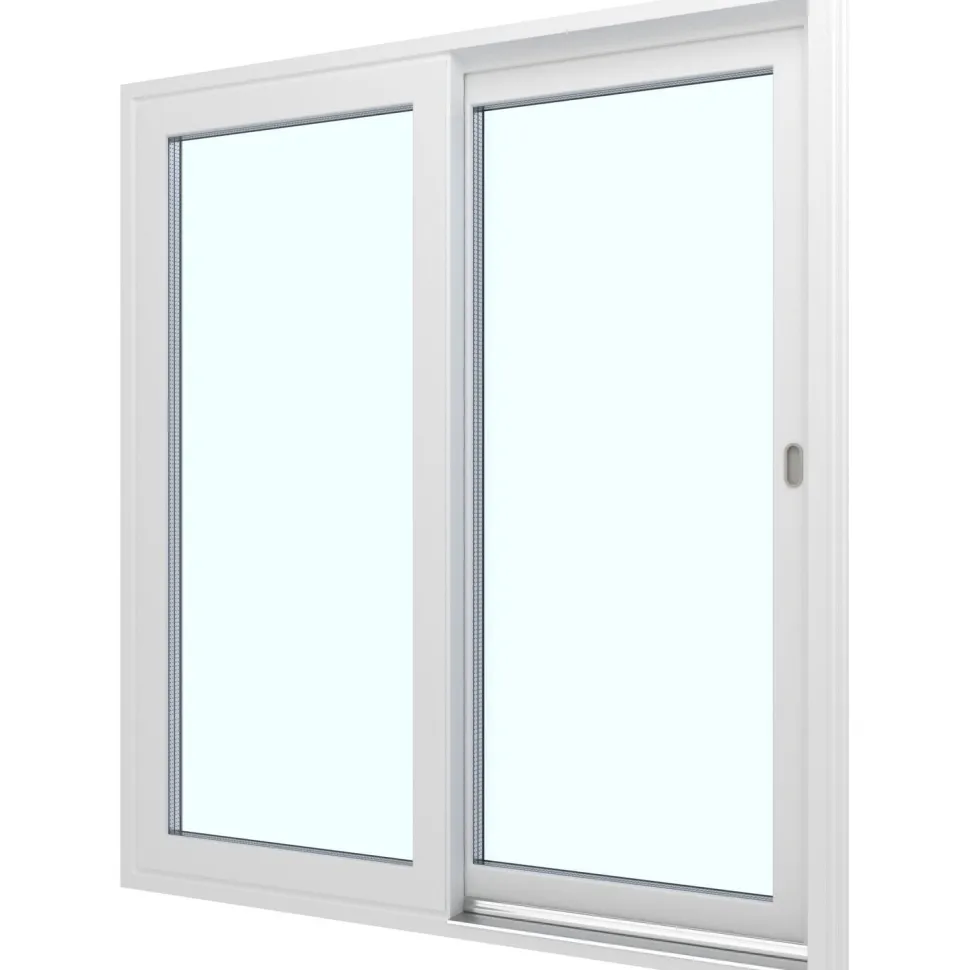 Terassin liukuovi Seicom Superior SU3K PVC 2-osainen 3-lasinen mittatilausovi