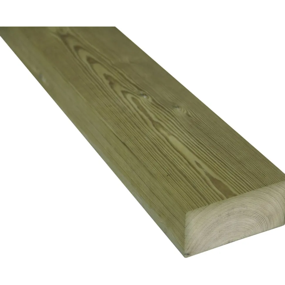 Terassin runkopuu 48x98x2395mm, kestopuu, A, vihreä