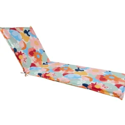Terassituolin pehmuste Home4You NORDIC kukkakuosi 55x190x5 cm, monivärinen