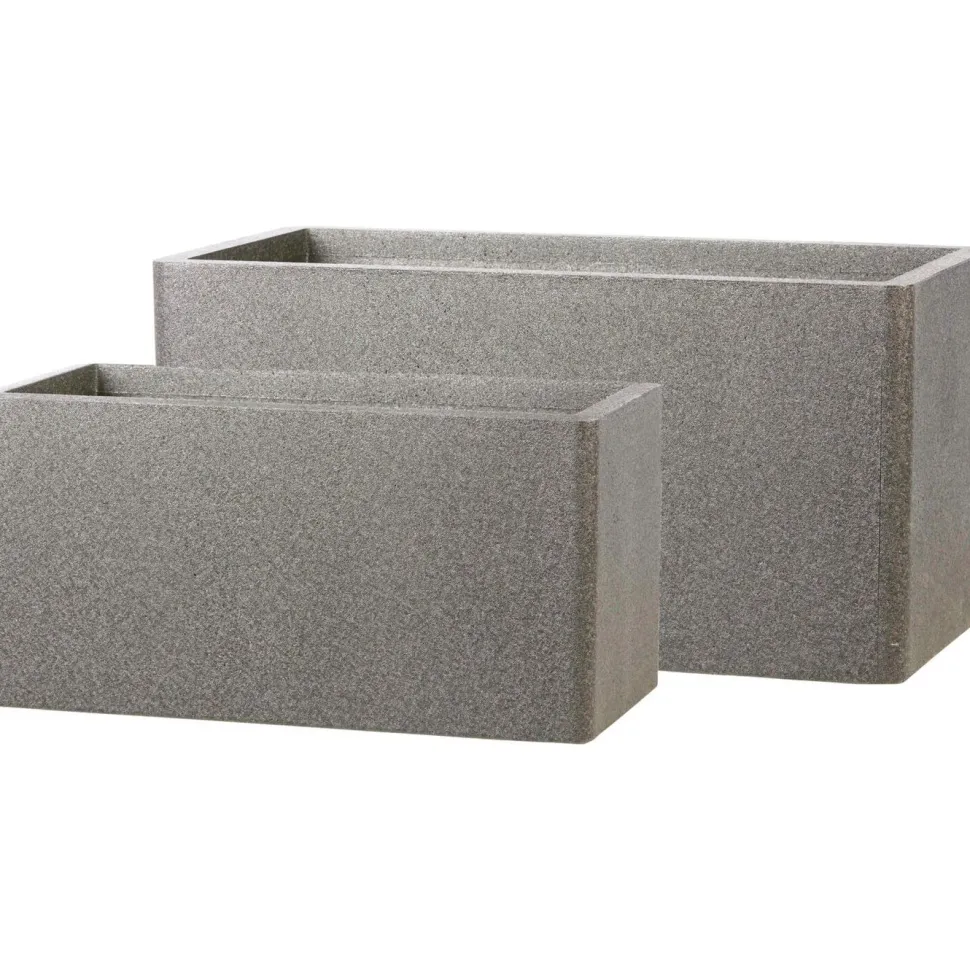 Termoruukku iQbana Rectangle 2 ruukun setti eri värejä