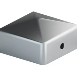Tolpanhattu Jabo 46x46x26.7mm kiiltävän harmaa
