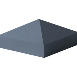 Tolpanhattu Pyramidi K38V 90x90mm valkoinen