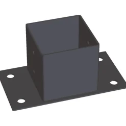 Tolpanjalka Jabo 96x96x70mm harmaa